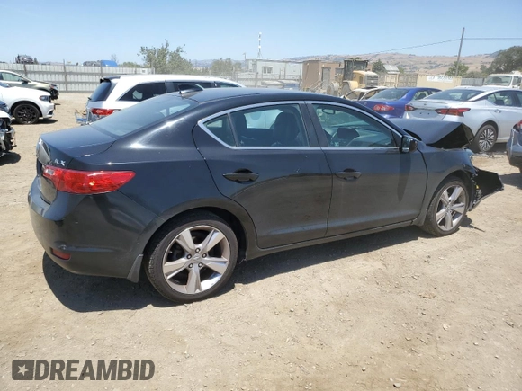 2013 Acura ILX Technology with VIN 19VDE1F70DE006075, listed as a Copart auction lot 59162885 with 156,093 mi miles and Salvage title. Bid and sale history available at DreamBid. Image 3.
