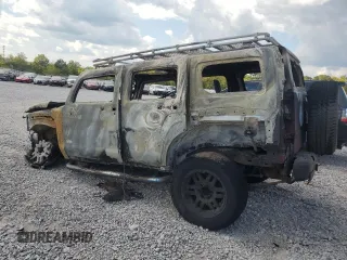 2008 Hummer H3 SUV with VIN 5GTEN13E488201605, listed as a Copart auction lot 72056444 with 0 mi miles and Non Repairable. Bid and sale history available at carsss.com. Image 2.