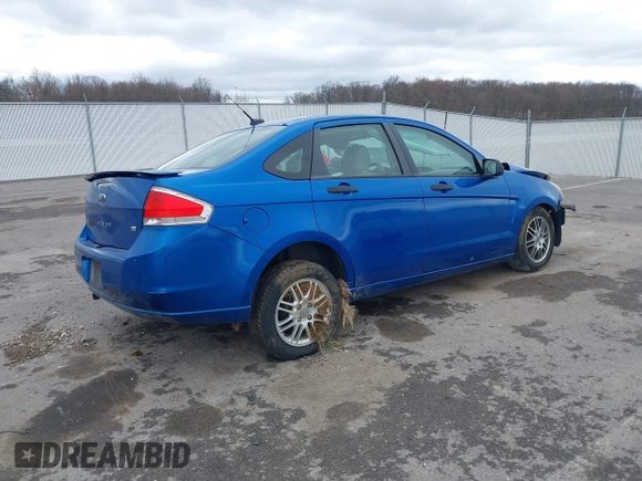 2010 Ford Focus SE with VIN 1FAHP3FN5AW142965, listed as a IAAI auction lot 41847172 with 200,317 mi miles. Bid and sale history available at carsss.com. Image 4.