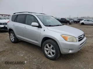 2007 Toyota RAV4 Limited with VIN JTMZK31V675008534, listed as a Copart auction lot 85520574 with 276,196 mi miles and Salvage Title. Bid and sale history available at carsss.com. Image 4.