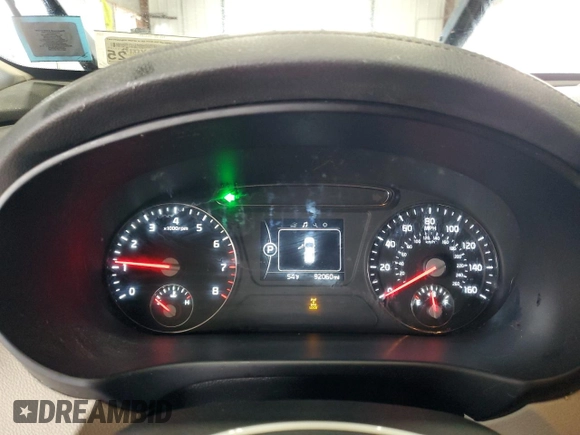 2017 Kia Sorento EX with VIN 5XYPHDA10HG276724, listed as a Copart auction lot 85522284 with 92,060 mi miles and Salvage Title. Bid and sale history available at carsss.com. Image 9.