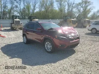 2019 Jeep Cherokee Latitude with VIN 1C4PJMCX0KD156840, listed as a Copart auction lot 56309475 with 25,320 mi miles and Salvage title. Bid and sale history available at DreamBid. Image 14.