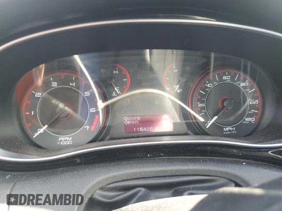 2013 Dodge Dart SXT with VIN 1C3CDFBA8DD300639, listed as a Copart auction lot 55140045 with 115,425 mi miles and Salvage title. Bid and sale history available at DreamBid. Image 9.