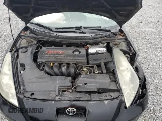 2001 Toyota Celica GT with VIN JTDDR32T310109733, listed as a Copart auction lot 44523565 with 127,867 mi miles and Salvage Title. Bid and sale history available at carsss.com. Image 12.