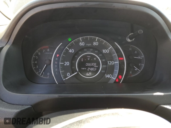 2015 Honda CR-V EX-L with VIN 2HKRM4H77FH652954, listed as a Copart auction lot 54355975 with 66,308 mi miles and Salvage Title. Bid and sale history available at carsss.com. Image 9.