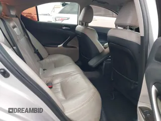 2012 Lexus IS 250 with VIN JTHCF5C22C5055027, listed as a IAAI auction lot 41465580 with 167,686 mi miles and . Bid and sale history available at DreamBid. Image 8.