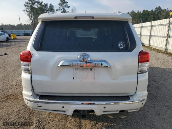 2010 Toyota 4Runner SR5 with VIN JTEZU5JR4A5005935, listed as a Copart auction lot 44055415 with 258,895 mi miles and Salvage Title. Bid and sale history available at carsss.com. Image 6.