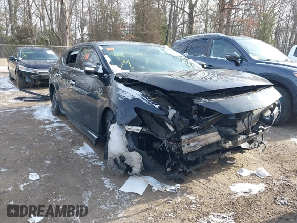 2020 Nissan Maxima Platinum with VIN 1N4AA6FVXLC377564, listed as a IAAI auction lot 41604109 with 125,823 mi miles and . Bid and sale history available at DreamBid. Image 6.
