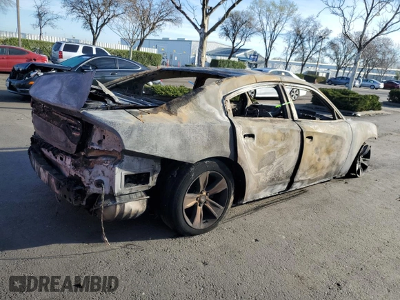 2018 Dodge Charger SXT Plus with VIN 2C3CDXHG0JH176558, listed as a Copart auction lot 47440695 with Not Provided miles and Non Repairable. Bid and sale history available at carsss.com. Image 3.