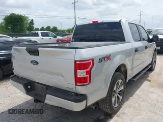 2019 Ford F-150 XL with VIN 1FTEW1CPXKKC96722, listed as a IAAI auction lot 42099029 with 155,694 mi miles and . Bid and sale history available at DreamBid. Image 4.