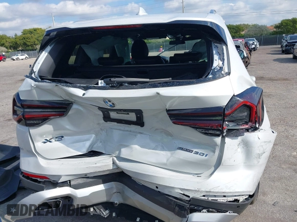 2022 BMW X3 sDrive30i with VIN 5UX43DP01N9H47620, listed as a IAAI auction lot 41321216 with 23,286 mi miles and . Bid and sale history available at DreamBid. Image 16.