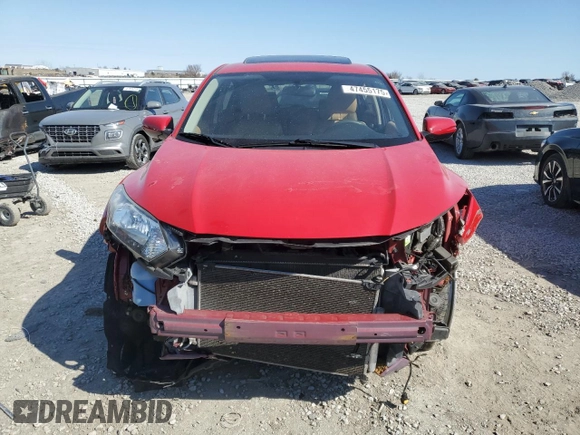 2017 Honda HR-V EX with VIN 3CZRU5H54HG707323, listed as a Copart auction lot 47455175 with Not Provided miles and Salvage Title. Bid and sale history available at carsss.com. Image 5.