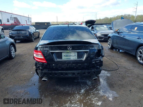 2011 Mercedes-Benz C 300 Sport with VIN WDDGF8BB1BR158913, listed as a IAAI auction lot 41961607 with 126,346 mi miles and . Bid and sale history available at carsss.com. Image 16.