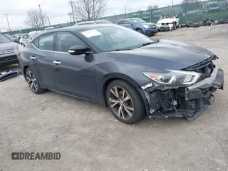 2017 Nissan Maxima SV with VIN 1N4AA6AP6HC433760, listed as a IAAI auction lot 41922263 with 82,663 mi miles and . Bid and sale history available at DreamBid. Image 1.