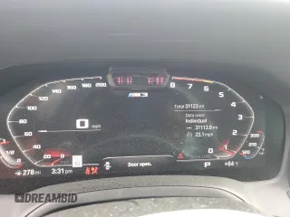 2022 BMW M3 Competition xDrive z VIN WBS43AY02NFN09815, wystawiony jako Copart lot #51021705 z przebiegiem 31 123 mil mil oraz Szkoda całkowita • Salvage title. Historia ofert i sprzedaży dostępna na DreamBid. Obrazek 9.