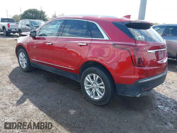 2021 Cadillac XT5 FWD Luxury with VIN 1GYKNAR45MZ125383, listed as a IAAI auction lot 41685947 with 64,997 mi miles. Bid and sale history available at carsss.com. Image 3.