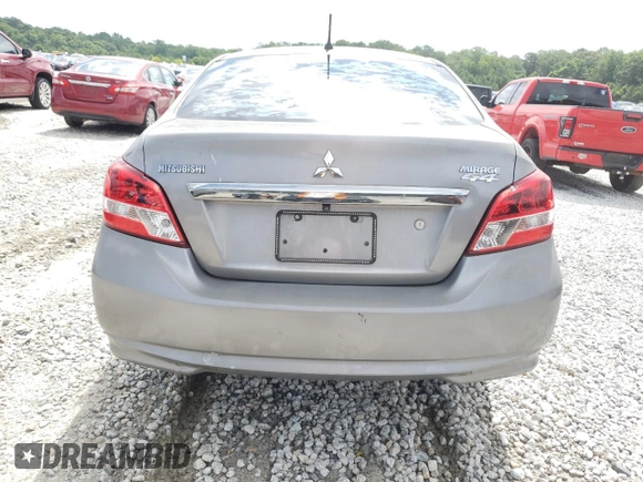2017 Mitsubishi Mirage ES with VIN ML32F3FJ8HHF11581, listed as a Copart auction lot 61110545 with 116,984 mi miles and Salvage title. Bid and sale history available at DreamBid. Image 6.
