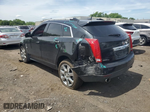 2012 Cadillac SRX Performance Collection with VIN 3GYFNEE38CS504038, listed as a Copart auction lot 58381175 with Not provided miles and Salvage title. Bid and sale history available at DreamBid. Image 2.
