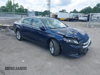 2017 Chevrolet Impala LT with VIN 2G1105S35H9151080, listed as a IAAI auction lot 42724443 with 156,706 mi miles and . Bid and sale history available at DreamBid. Image 1.