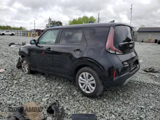 2024 Kia Soul S with VIN KNDJ23AU2R7900372, listed as a Copart auction lot 52857295 with 16,563 mi miles and Salvage title. Bid and sale history available at DreamBid. Image 2.