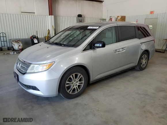 2012 Honda Odyssey EX with VIN 5FNRL5H49CB039405, listed as a Copart auction lot 52792315 with 166,816 mi miles and Clean Title. Bid and sale history available at carsss.com. Image 1.