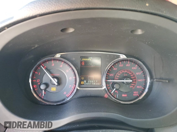 2017 Subaru WRX с VIN JF1VA1B64H9800467, выставлен на аукционе Copart как лот 56063965 с пробегом 94 118 миль миль и Списание • Salvage title. История ставок и продаж доступна на DreamBid. Изображение 9.