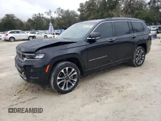 2022 Jeep Grand Cherokee Overland с VIN 1C4RJJDG5N8504022, выставлен на аукционе Copart как лот 46626695 с пробегом 45 799 миль миль и Списание • Salvage title. История ставок и продаж доступна на DreamBid. Изображение 1.