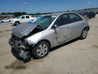 2009 Kia Spectra EX z VIN KNAFE221095598438, wystawiony jako Copart lot #53619575 z przebiegiem Nie podano mil oraz Szkoda całkowita • Salvage title. Historia ofert i sprzedaży dostępna na DreamBid. Obrazek 1.