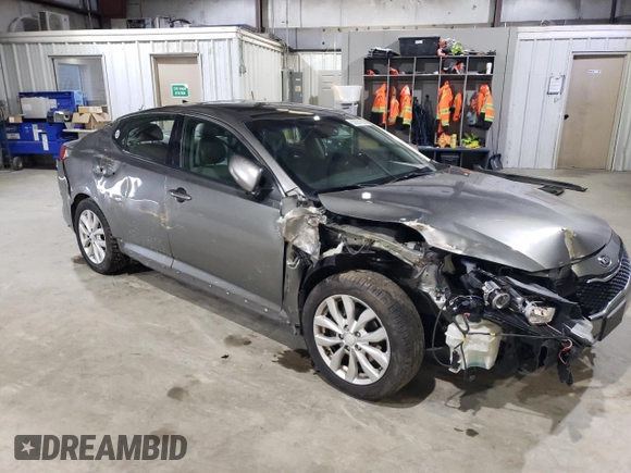 2015 Kia Optima EX with VIN 5XXGN4A71FG440867, listed as a Copart auction lot 50551655 with 180,360 mi miles and Salvage title. Bid and sale history available at DreamBid. Image 4.