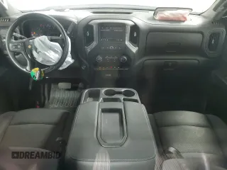2024 Chevrolet Silverado 1500 Work Truck with VIN 3GCNAAED1RG325964, listed as a Copart auction lot 55850265 with 12,573 mi miles and Salvage Title. Bid and sale history available at DreamBid. Image 8.