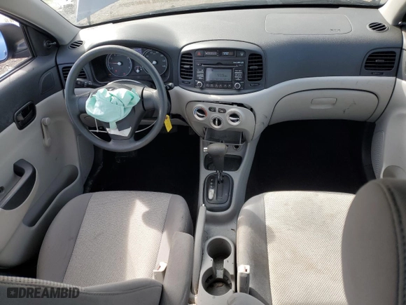 2011 Hyundai Accent GLS with VIN KMHCN4AC5BU620039, listed as a Copart auction lot 51967895 with 44,280 mi miles and Salvage Title. Bid and sale history available at carsss.com. Image 8.