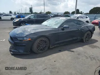 2020 Ford Mustang EcoBoost with VIN 1FA6P8TH2L5170718, listed as a Copart auction lot 50664825 with 47,767 mi miles and Salvage Title. Bid and sale history available at carsss.com. Image 1.