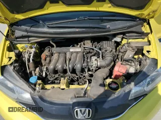 2015 Honda Fit EX-L with VIN 3HGGK5H86FM747285, listed as a Copart auction lot 53034715 with 102,236 mi miles and Salvage Title. Bid and sale history available at DreamBid. Image 12.