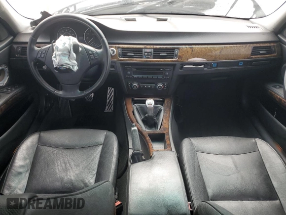 2007 BMW 3 Series 328i with VIN WBAVA37587ND55145, listed as a Copart auction lot 89303175 with Not provided miles and Salvage title. Bid and sale history available at DreamBid. Image 8.