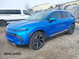 2024 Chevrolet Equinox EV LT z VIN 3GN7DLRP9RS289221, wystawiony jako IAAI lot #41995446 z przebiegiem 4109 mil mil oraz . Historia ofert i sprzedaży dostępna na DreamBid. Obrazek 2.