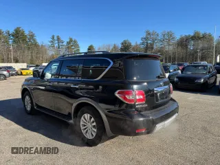 2017 Nissan Armada SV with VIN JN8AY2NC1H9504189, listed as a Copart auction lot 50971935 with 203,864 mi miles and Clean Title. Bid and sale history available at carsss.com. Image 3.