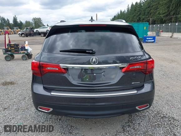2014 Acura MDX Technology with VIN 5FRYD4H63EB022377, listed as a IAAI auction lot 42553389 with 81,357 mi miles and . Bid and sale history available at DreamBid. Image 16.