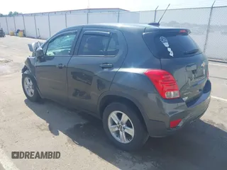 2020 Chevrolet Trax LS with VIN 3GNCJKSB4LL273803, listed as a IAAI auction lot 42243637 with 98,781 mi miles and . Bid and sale history available at DreamBid. Image 3.