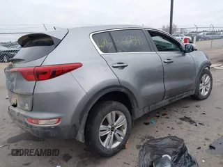 2018 Kia Sportage LX with VIN KNDPMCAC7J7366379, listed as a IAAI auction lot 41229341 with Not Provided miles. Bid and sale history available at carsss.com. Image 4.