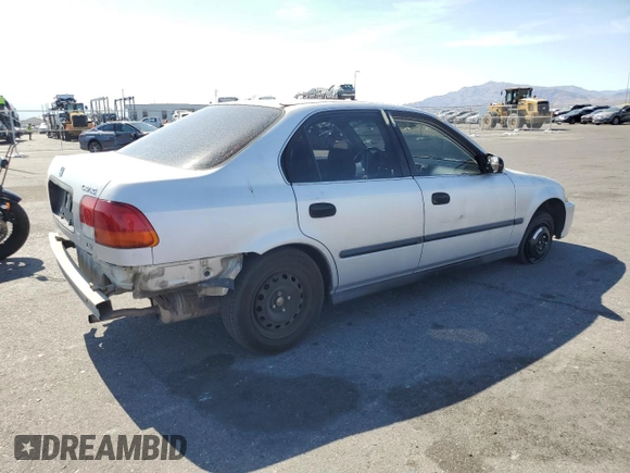 1997 Honda Civic LX z VIN JHMEJ6671VS036302, wystawiony jako Copart lot #54006905 z przebiegiem 201 909 mil mil oraz Szkoda całkowita • Salvage title. Historia ofert i sprzedaży dostępna na DreamBid. Obrazek 3.