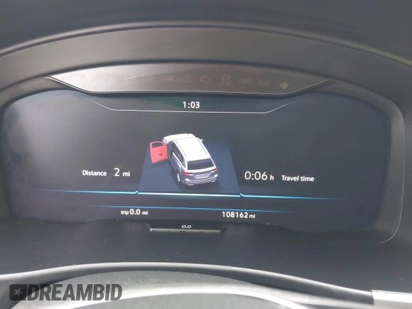 2018 Volkswagen Atlas SEL Premium with VIN 1V2NR2CA2JC592186, listed as a IAAI auction lot 41923620 with 108,162 mi miles and . Bid and sale history available at DreamBid. Image 7.