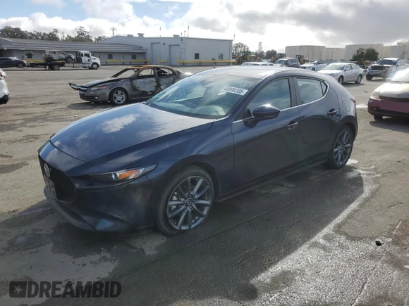 2019 Mazda Mazda3 Hatchback w/Preferred Pkg with VIN JM1BPBMM5K1134299, listed as a Copart auction lot 48898205 with 32,442 mi miles and Salvage Title. Bid and sale history available at carsss.com. Image 1.