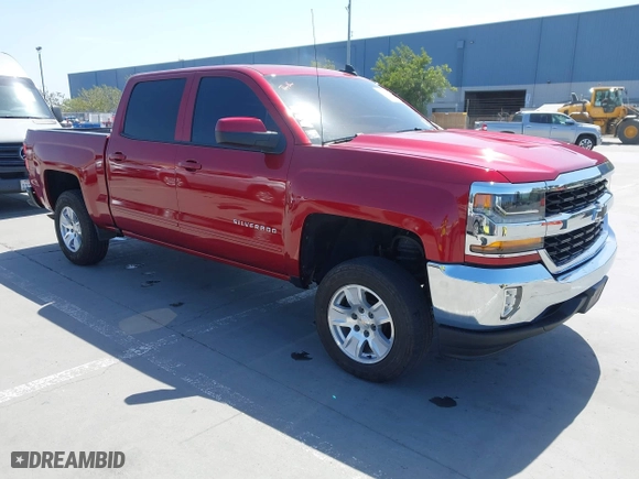2018 Chevrolet Silverado 1500 LT with VIN 3GCUCRER8JG299111, listed as a IAAI auction lot 42063560 with 99,888 mi miles. Bid and sale history available at carsss.com. Image 1.