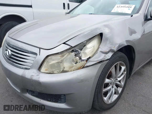 2008 Infiniti G35 Journey with VIN JNKBV61EX8M212527, listed as a IAAI auction lot 42355209 with 172,980 mi miles and . Bid and sale history available at DreamBid. Image 6.