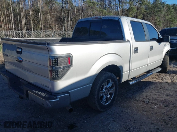 2012 Ford F-150 XL with VIN 1FTFW1CF7CKD28801, listed as a IAAI auction lot 41736499 with 166,001 mi miles. Bid and sale history available at carsss.com. Image 4.