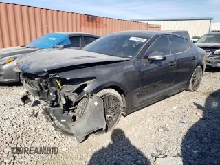 2022 Kia Stinger GT1 with VIN KNAE45LC8N6103522, listed as a Copart auction lot 41918305 with 73,346 mi miles and Salvage Title. Bid and sale history available at carsss.com. Image 1.
