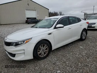2016 Kia Optima LX z VIN KNAGT4L34G5090752, wystawiony jako Copart lot #87755165 z przebiegiem 168 686 mil mil oraz Szkoda całkowita • Salvage title. Historia ofert i sprzedaży dostępna na DreamBid. Obrazek 1.