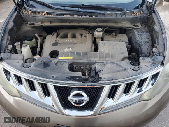 2009 Nissan Murano S with VIN JN8AZ18W09W202148, listed as a Copart auction lot 48741955 with 169,131 mi miles and Clean Title. Bid and sale history available at carsss.com. Image 12.