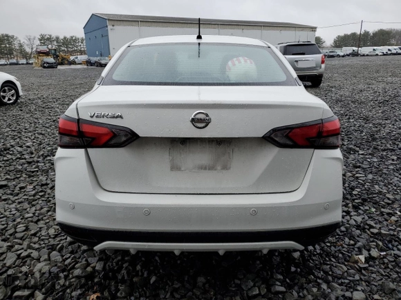 2020 Nissan Versa S with VIN 3N1CN8DV6LL831158, listed as a Copart auction lot 52693345 with 12,373 mi miles and Salvage Title. Bid and sale history available at carsss.com. Image 6.