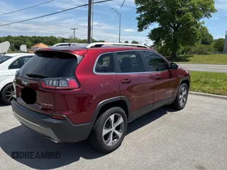 2019 Jeep Cherokee Limited with VIN 1C4PJMDX5KD126098, listed as a Copart auction lot 58540935 with 92,652 mi miles and Clean title. Bid and sale history available at DreamBid. Image 4.